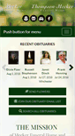 Mobile Screenshot of meekerfuneralhomes.com